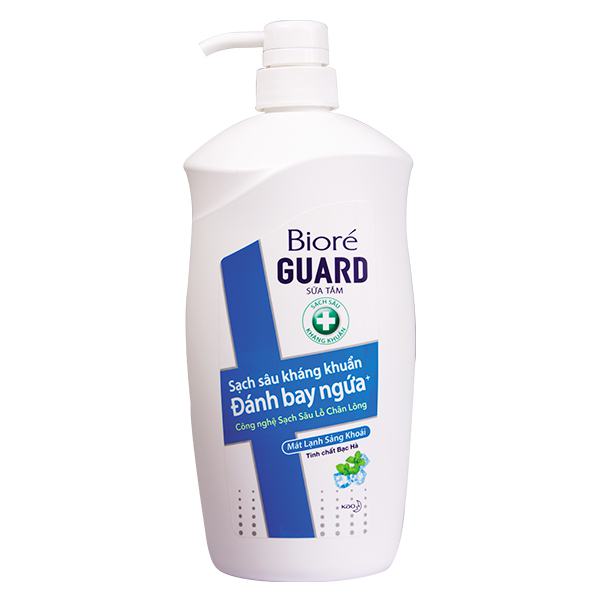 Sữa Tắm Biore Guard Mát Lạnh Kháng Khuẩn 800G