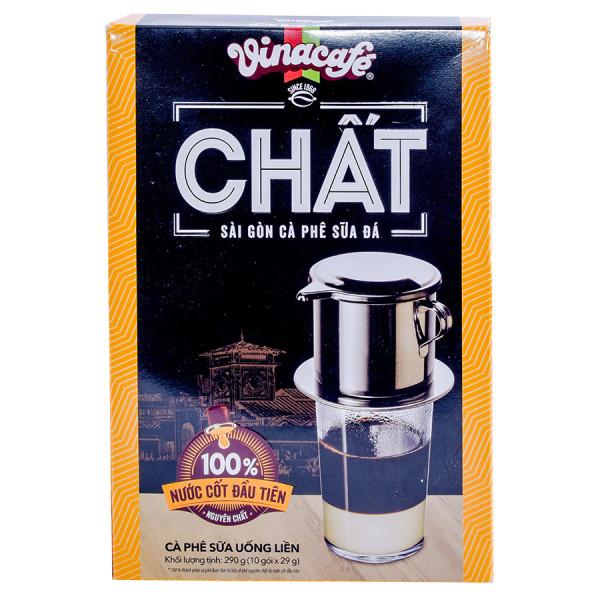 Cà Phê Sữa Vinacafe Chất 3IN1 Hộp 10 Gói*29G