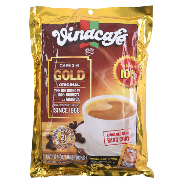 Cà Phê Sữa Vinacafe Gold Original 40 Gói*20G