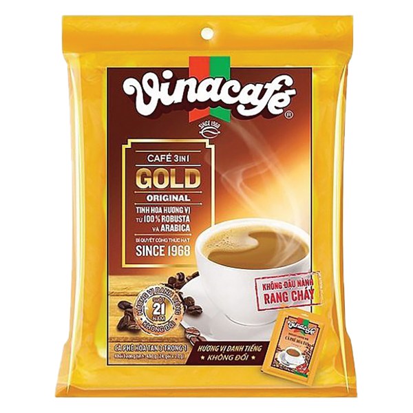 Cà Phê Sữa Vinacafe Gold Original 24 Gói*20G