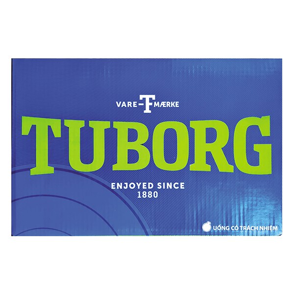Bia Tuborg Thùng 24 Lon 330Ml