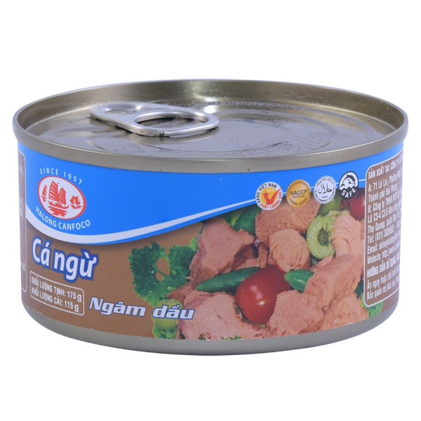 Cá Ngừ Ngâm Dầu Hạ Long 115/175G