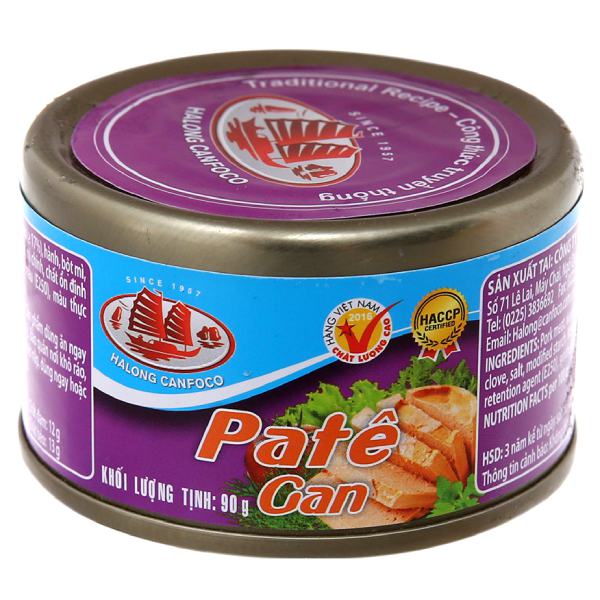 Pate Gan Hạ Long 90G