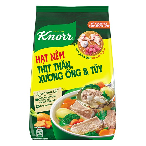 Hạt Nêm Knorr Thịt Thăn Xương Ống Và Tủy 1.8Kg