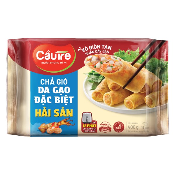 Chả Giò Da Gạo Cầu Tre Hải Sản 400G