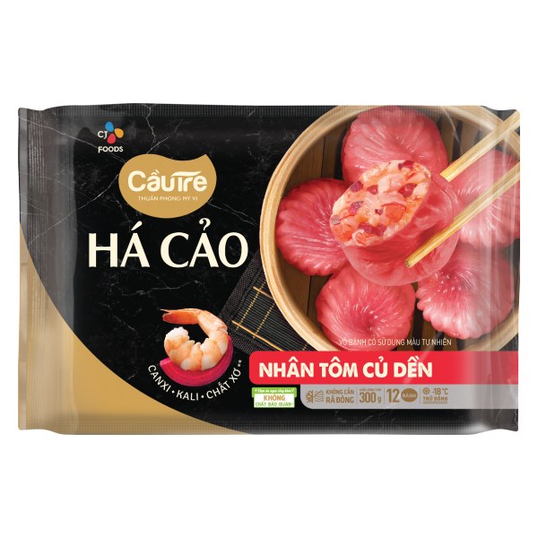 (Only Emartmall) Há Cảo Cầu Tre Nhân Tôm Củ Dền 300G