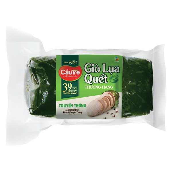 Giò Lụa Quết Thượng Hạng Cầu Tre Truyền Thống 500G