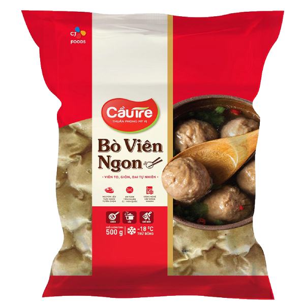 Bò Viên Ngon Cầu Tre Gói 500G