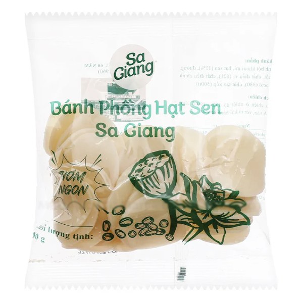 Bánh Phồng Hạt Sen Sa Giang 100G