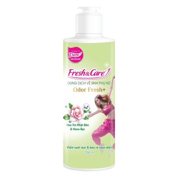 Dung Dịch Vệ Sinh Phụ Nữ Fresh & Care Odor Fresh+ Chai 250Ml