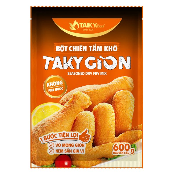 (Only Emartmall) Bột Chiên Giòn Tẩm Khô Tài Ký Gói 42G