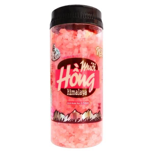 Muối Hồng Himalaya Ông Chà Và Hạt To Hũ 600G