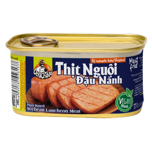 Thịt Nguội Đậu Nành Ông Chà Và Vị Nguyên Bản Hộp 200G