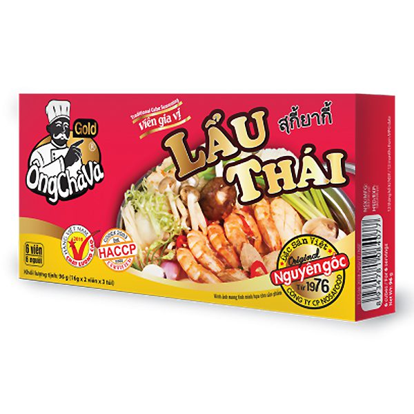 Viên Gia Vị Gold Ông Chà Và Lẩu Thái 126G