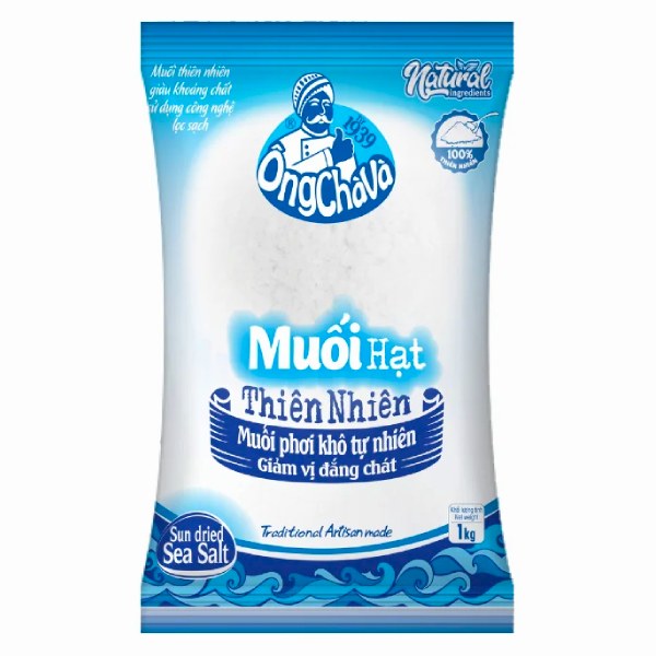 Muối Hạt Thiên Nhiên Ông Chà Và Gói 1Kg