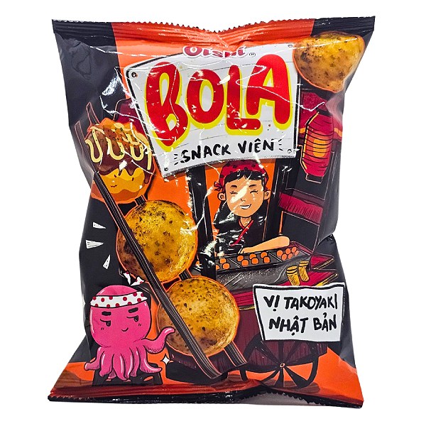 Snack Oishi Viên Vị Takoyaki Gói 68G