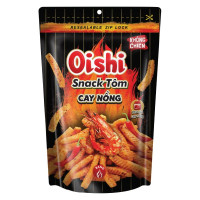 Snack Oishi Tôm Cay Nồng Gói 65G