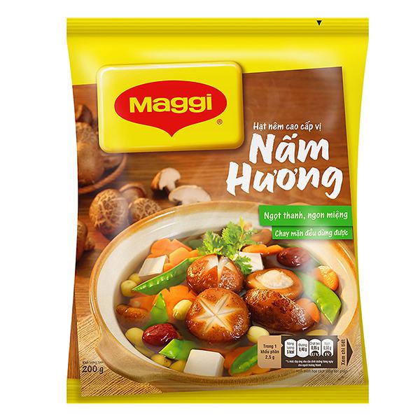Hạt Nêm Nấm Hương Maggi Gói 200G