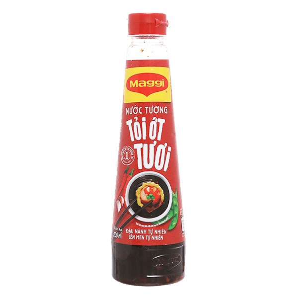 Nước Tương Maggi Tỏi Ớt Tươi 200Ml