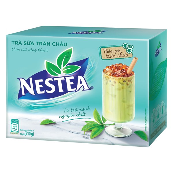 Trà Sữa Nestea Trân Châu Hộp 210G