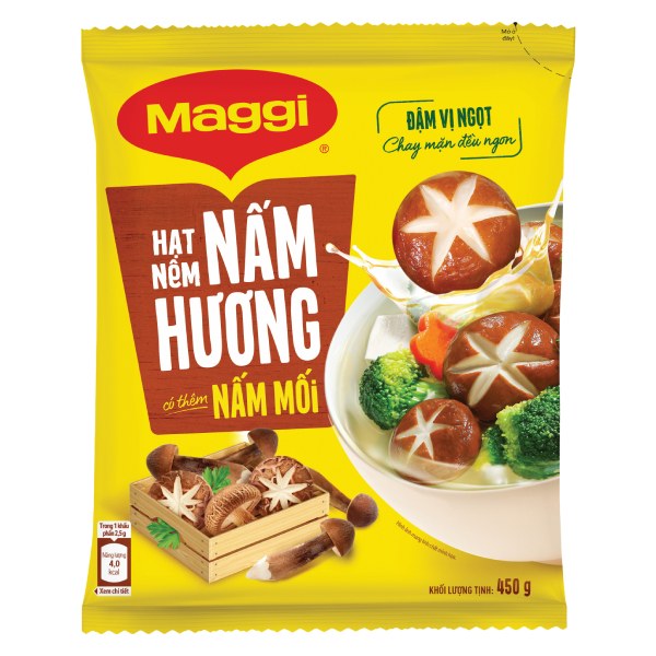 Hạt Nêm Maggi Nấm Hương Và Nấm Mối Gói 450G