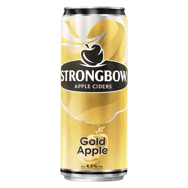 Nước Táo Lên Men Strongbow Gold Apple Lon 320Ml