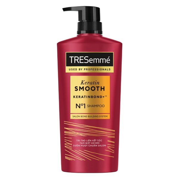 Dầu Gội Tresemmé Keratin Smooth Chai 640G