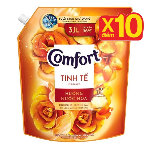 Nước Xả Vải Comfort Hương Thiên Nhiên Tinh Tế 3.1L