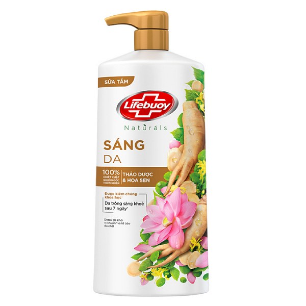 Sữa Tắm Lifebuoy Detox Thảo Dược & Hoa Sen 800G