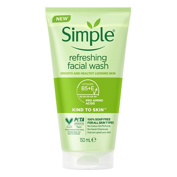 Sữa Rửa Mặt Simple Sạch Thoáng 150Ml