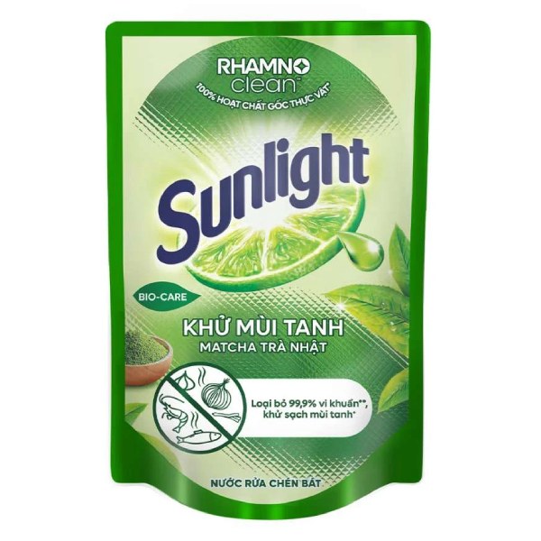 Nước Rửa Chén Sunlight Trà Xanh Túi 720G