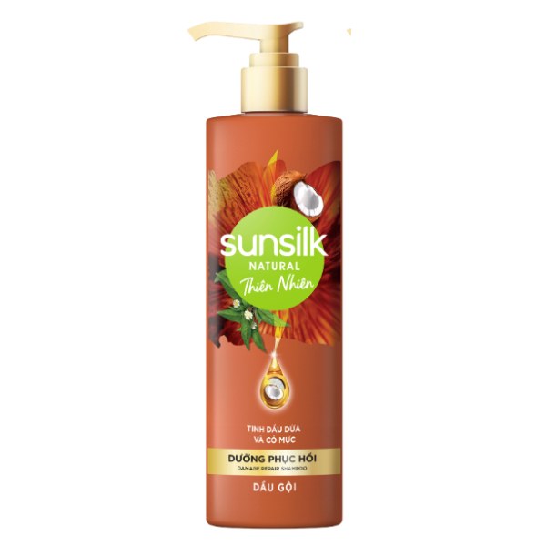 Dầu Gội Sunsilk Natural Dưỡng Phục Hồi 380Ml