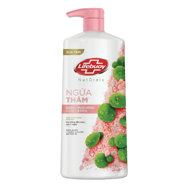Sữa Tắm Lifebuoy Muối Hồng & Cica 800G