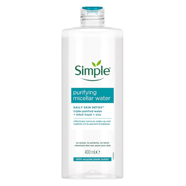 Nước Tẩy Trang Simple Dành Cho Da Mụn 400Ml