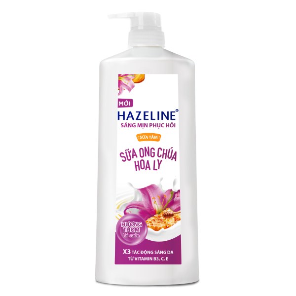 Sữa Tắm Hazeline Sữa Ong Chúa & Hoa Ly 800G