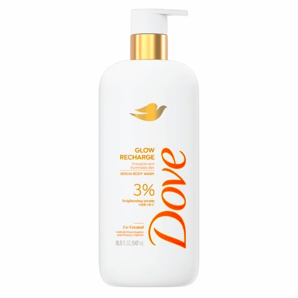 Sữa Tắm Dove Serum Glow Recharge Dưỡng Sáng Da Chai 547Ml