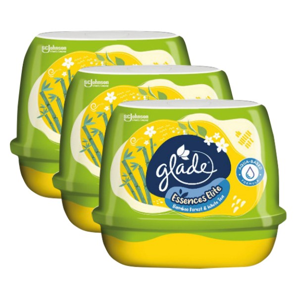 Lô 2+1 Sáp Glade Tre Và Trà Trắng 180G