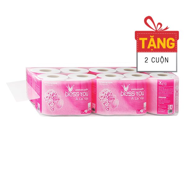 Lốc 10 Cuộn Giấy Vệ Sinh Bless You À La Vie