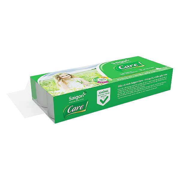 Lốc 10 Cuộn Giấy Vệ Sinh Không Lõi Saigon Care