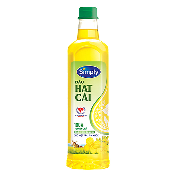 (Only Emartmall) Dầu Hạt Cải Simply 1L
