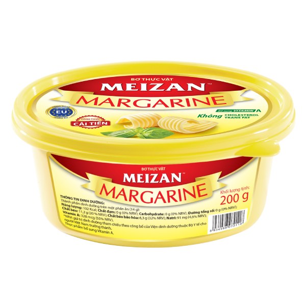 (Only Emartmall) Bơ Thực Vật Meizan Hũ 200G