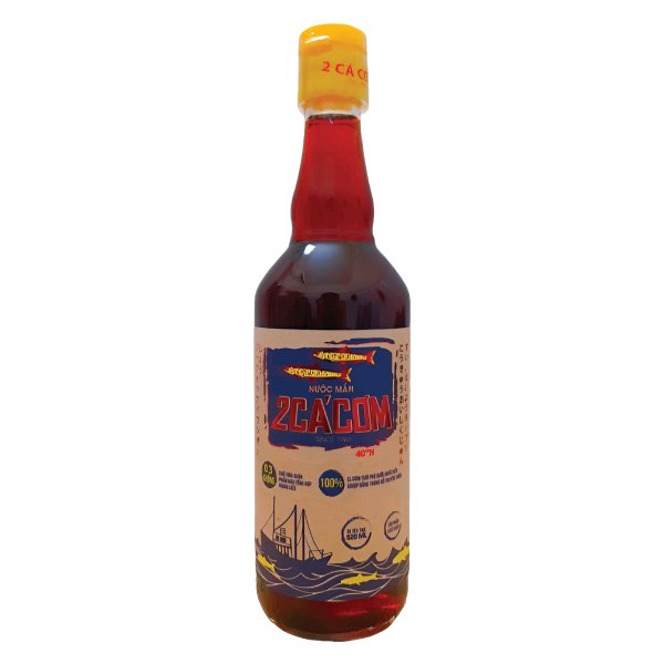 Nước Mắm Phú Nhĩ 2 Cá Cơm 40N 520Ml