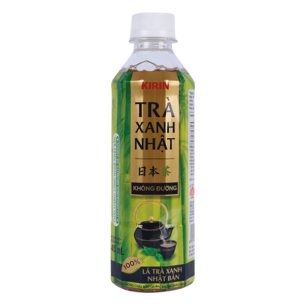 Trà Xanh Nhật Kirin Không Đường 345Ml