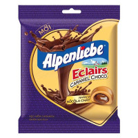 Kẹo Mềm Alpenliebe Eclairs Caramen Nhân Socola Gói 63.7G