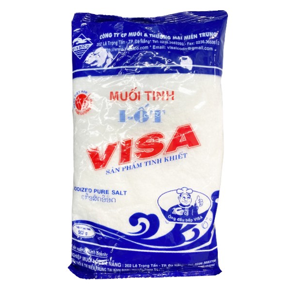 Muối Tinh Iod Visa 500G