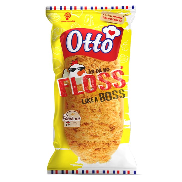 Bánh Mì Otto Chà Bông Xốt Mayonnaise 55G