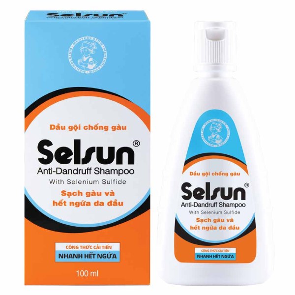 Dầu Gội Trị Gàu Selsun 100Ml