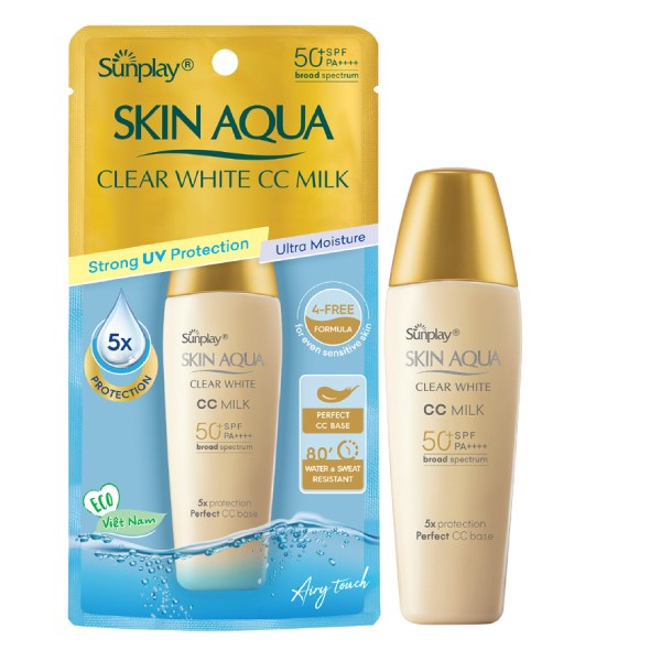 Sữa Chống Nắng Sunplay White CC Milk SPF50 25G