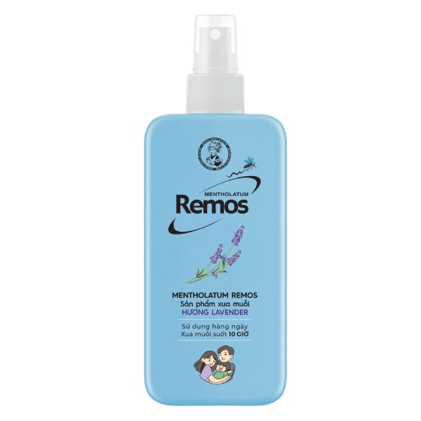 Xịt Chống Muỗi Remos Lavender 70Ml