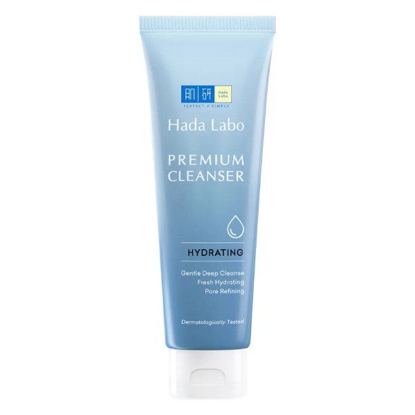 Sữa Rửa Mặt Hada Labo Premium Dưỡng Ẩm 100G